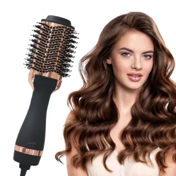 Global Customizable Negative Ion Hot Air Comb