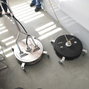 Washer tekanan multi-fungsi stainless steel dengan pembersih permukaan air 24 inci untuk lantai datar