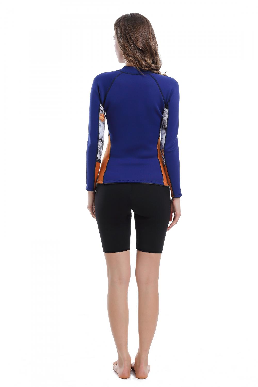 Zeilin 3 mm dames neopreen wetsuit top