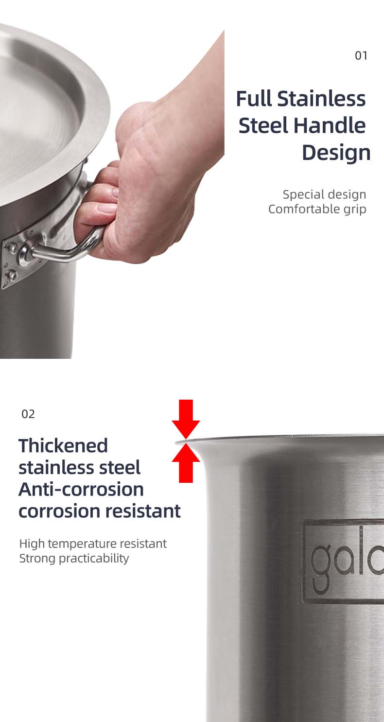 Stainlesss Steel Stock pot 