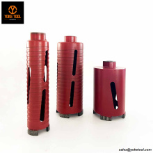 Láser soldado 1-3/8 &#39;&#39; Diamante Dry Core Drilling 5/8-11