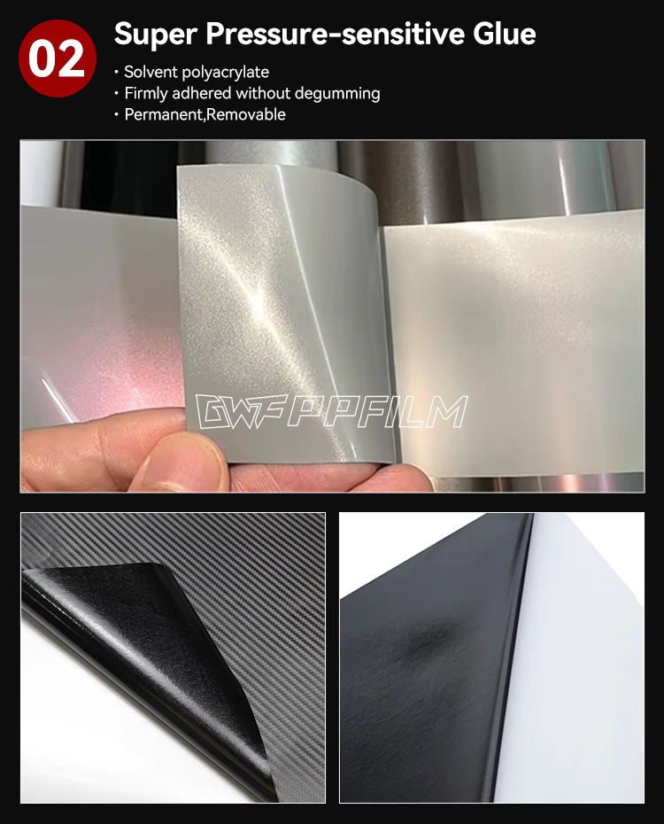 Carbon Fiber Wrapping Vinyl Film