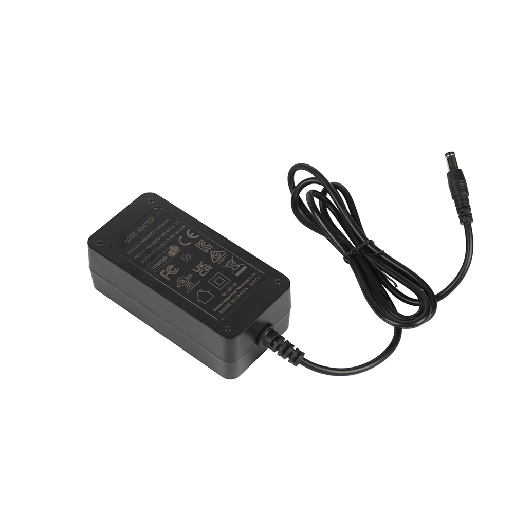 24V1.5A power adapter supply with UL FCC CE GS 