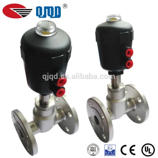 PA Actuator Flange Style Double Acting Pneumatic Angle Seat Valve