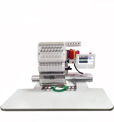 15 Needle Single Head Barudan Embroidery Machine