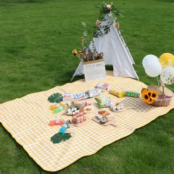 Waterproof Portable Outdoor Picnic Mat - Moisture Proof and Camping Friendly