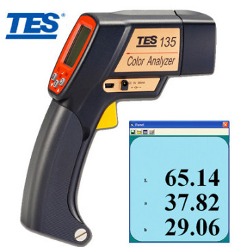 TES-135A Color Meter, Colorimeter with USB Datalogger