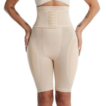 Women's High Waist Trainer Padded Buttocks Shapewear Panty