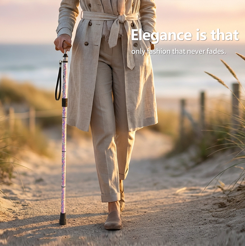 Lightweight Foldable Carbon Fiber Cane for Heavy Load - View 8