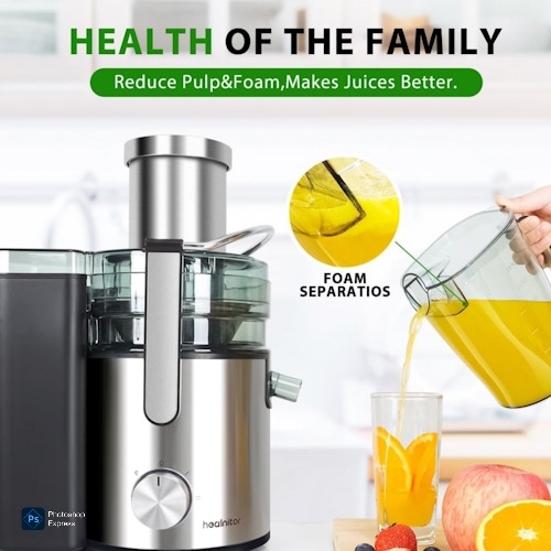 3-in-1 Cold Press Juicer for Fruits & Vegetables