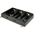 6 PIECES AA Battery Holder Box