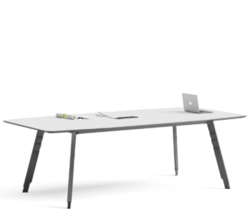 L-Shaped Luxury Office Desk Design for Conference Tables and Meetings