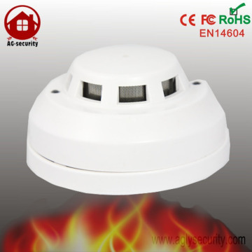 Wireless Smoke Detector Home Security Fire Alarm Sensor System Cordless White