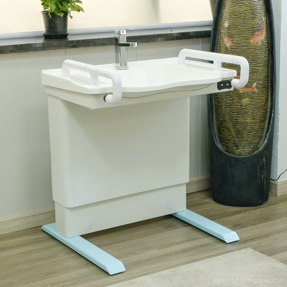 Lifting smart wash basin