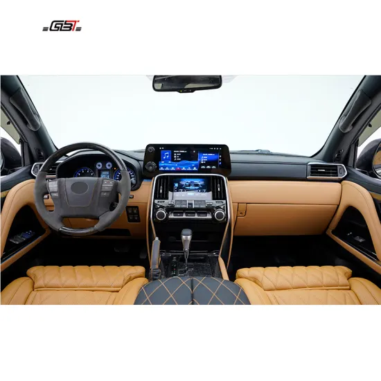 2008-2015 LX570 GBT Popular LHD Interior Upgrade Kit: Panel Assembly, Armrest Box, and Steering Wheel