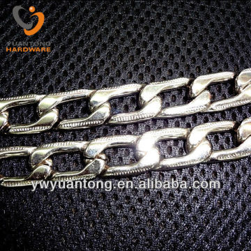 Hot Selling Silver Color Fashion Aluminum Decoration Bulk Chain