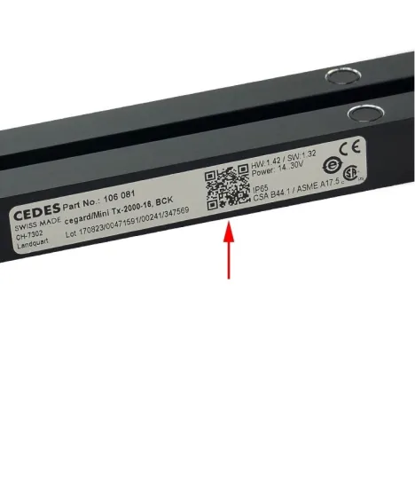 Cegard/Mini SY-2000-16 Door Detector for Sch****** Elevators