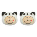 Dernières conceptions de résine Kawaii Flatback Mini Bear Head Cabochons Slime Resin Charms