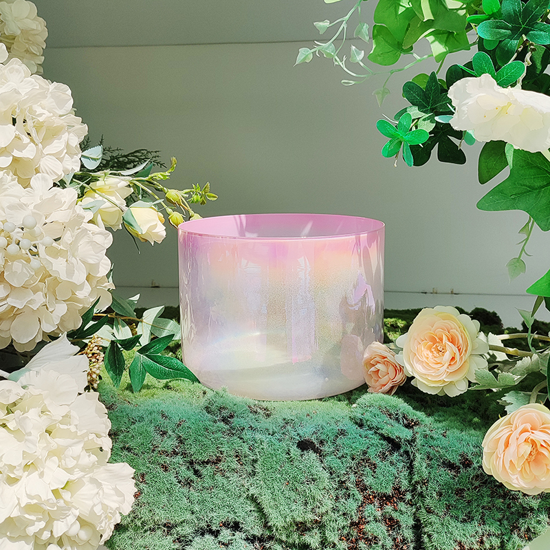 Q're pink clear heal bowl pink