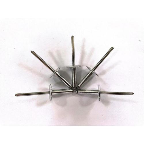 5.0mm Aluminium/Stainless steel blind rivet with 16mm flange