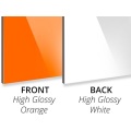 Aluminum Composite Panel 3MM Gloss Orange PE Core