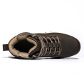 Brand Super Warm Men boots Winter Leather boots Waterproof Rubber Snow Boots work Safety shoes ankle boots For Men winter shoes