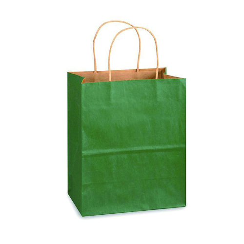 Matte Colors Square-bottom Kraft Paper Bags