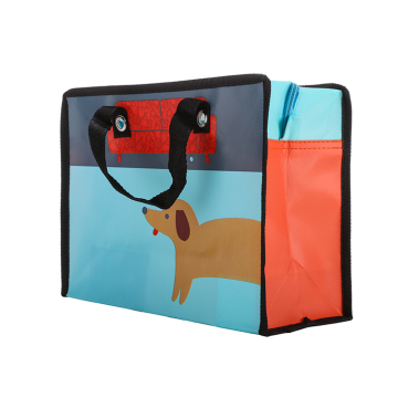 Custom Hot Sale mittelgroße nicht gewebte Gepäckverpackungstasche - Klappeinkaufstasche