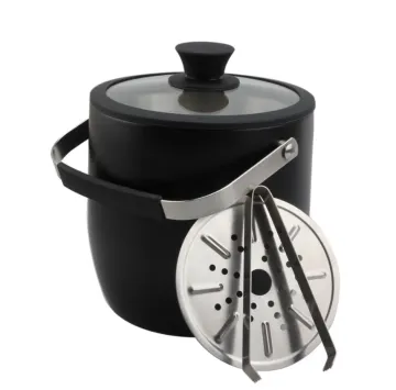 Stainless steel ice bucket for wine