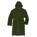 Luxury Organic Cotton Hotel Spa Hooded Waffle Bathrobe