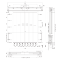 Center Opening Lift Landing Door Operating System