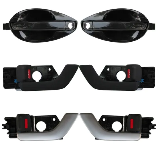 Auto Parts: Replacement Inside and Outside Door Handle for 2003-2008 Hyundai Tiburon (Part Numbers 82650-2C000, 826502C000)
