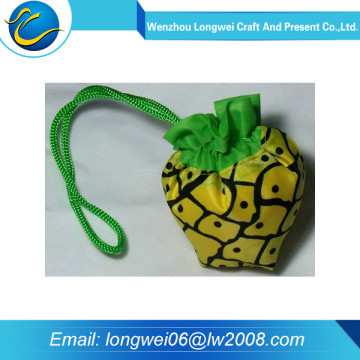 Factory Direct eco foldable fashion linen polyester shopping bag