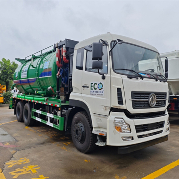 DongFeng KR 6x4 9cbm Professional Cleaning Suction Truck