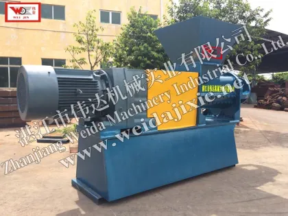 Weida factory WEIJIN brand foam rubber powder making machine helix crushing machine