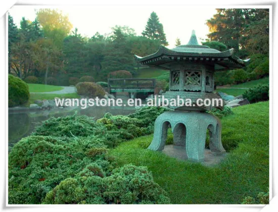 High quality luxury carved outdoor decorative stone lantern
