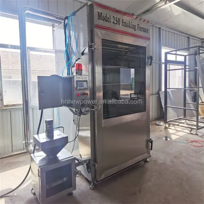 500 kg Batch Bacon and Sausage Smoke Oven