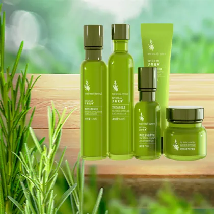 OEM Natura Effective Acne Treatment Skin Care Set