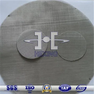 Wire Mesh Round Filter Disc