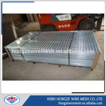 100 x 100mm galvanized welded wire mesh panel