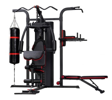 Home Gym Multifunction Strength Machine - Smith Machine 3-Station Multi-Function Exercise Equipment
