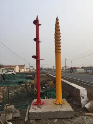 Steel Helix Screw Anchor Ground Screw Pile