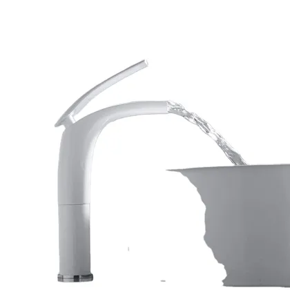 Modern Bronze Above-Counter Bathroom Faucet for Basin