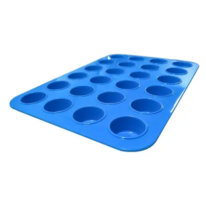 12- cavity Silicone Texas Muffin Pan