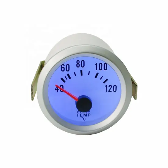 2'' 52mm Car Water Temperature Gauge with Blue LED and Sensor for 40-120°C Temp Monitoring
