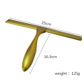 All-Purpose Shower Squeegee for Shower Doors Brass