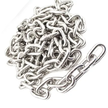 201 Stainless Steel Guardrail Anti-Theft Chain: 10mm Foshan Hardware Rigging Lifting Traction Chain