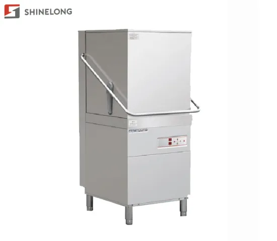 Hood Type Dishwasher Industrial Dish Washing Machine Hotel Restaurant Commercial Dishwasher