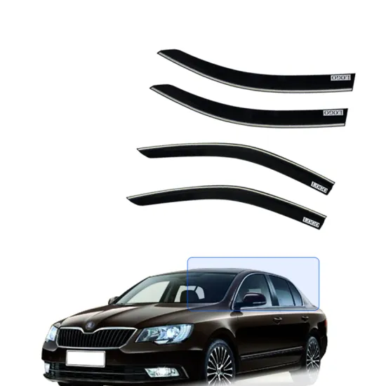 Auto Door Visor Wind Deflector Rain Shield for VW Superb - New Arrival