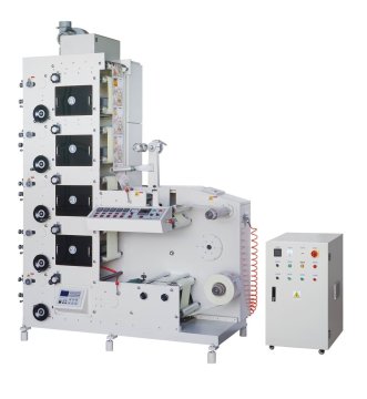 4 Color Automatic Flexographic Printing Machine Hjry-320 For Label Press